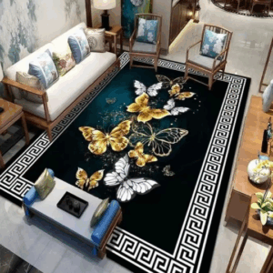 EiFESS Modern 3D Pattern Large Center Rug- 120*160cm(4ft X 6ft)