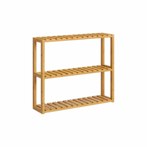 LASA Floating Bamboo Wall Shelf